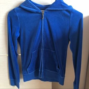 Fashioned from juicy girl size 10 velour jacket.